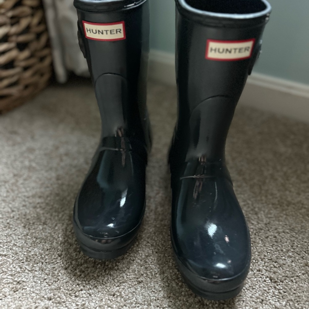 Hunter Gray Rain Boots